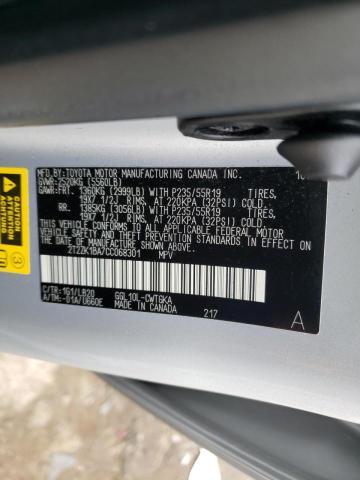 Photo 10 from auction – 2012 LEXUS RX 350 with VIN 2T2ZK1BA7CC068301