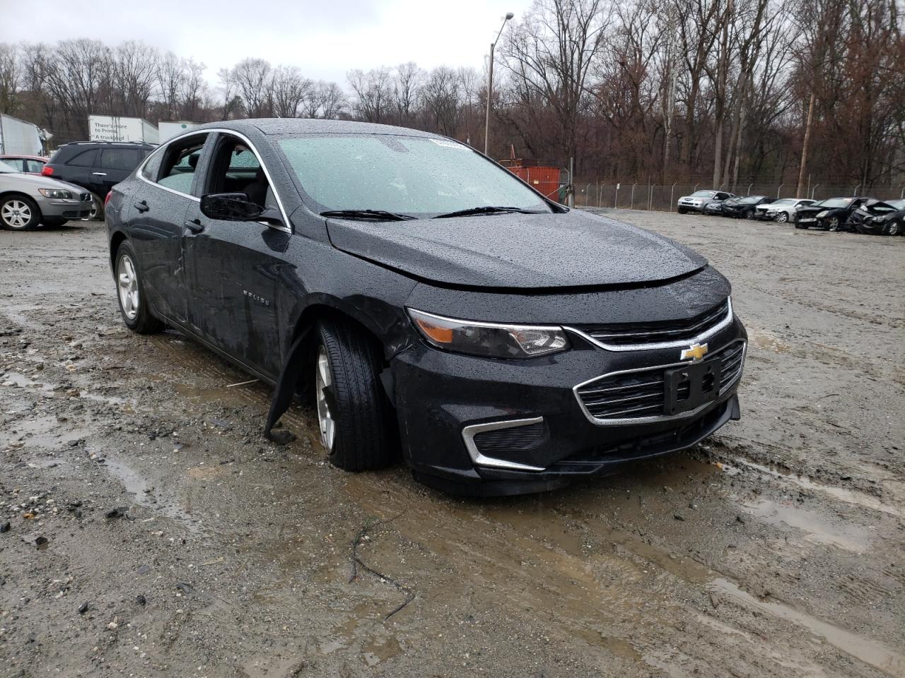CHEVROLET MALIBU LS 2018 with VIN 1G1ZB5ST2JF221600 - Photo from auction