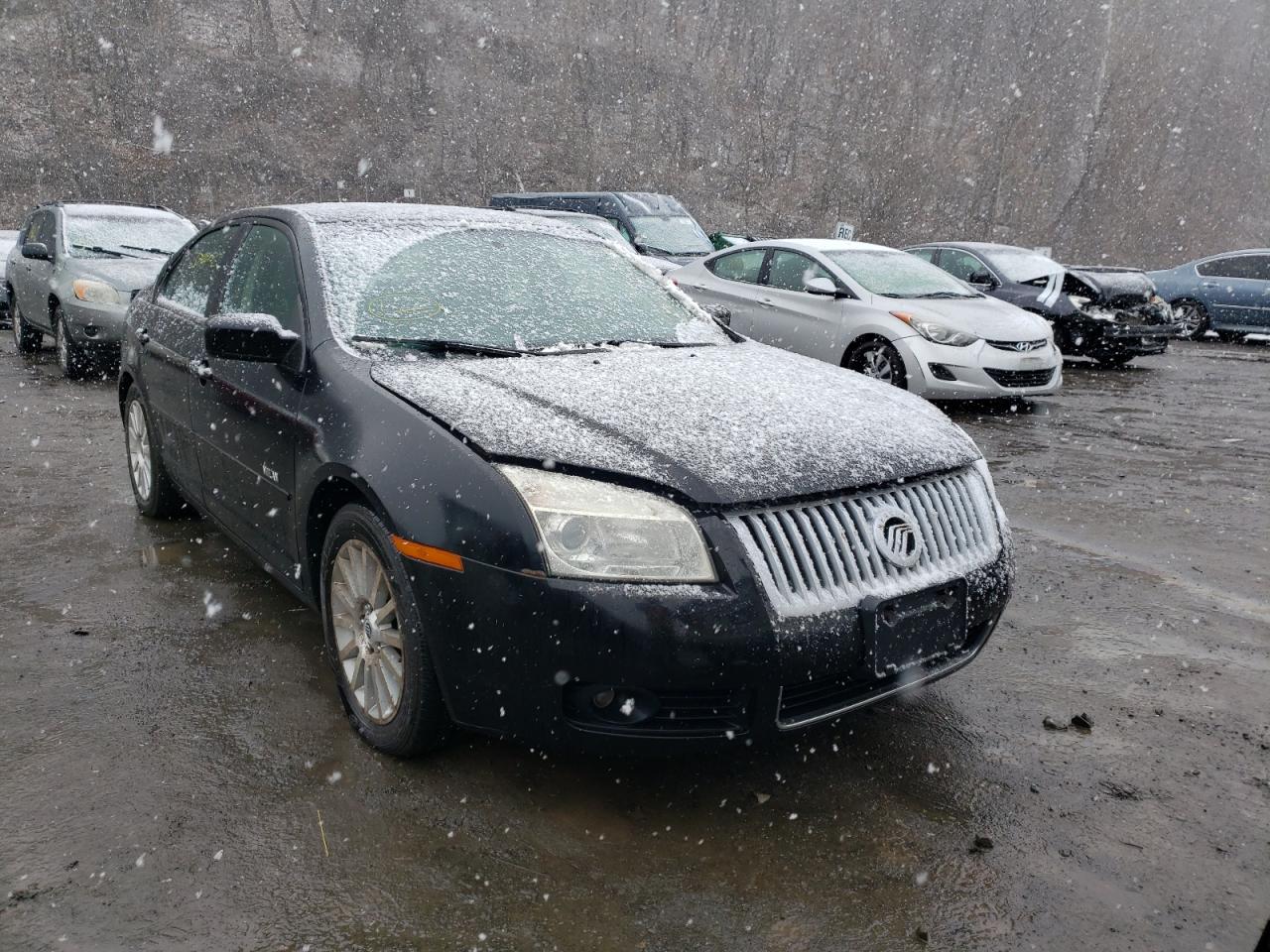 MERCURY MILAN PREM 2008 with VIN 3MEHM021X8R619079 - Photo from auction