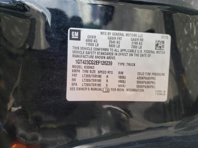 Photo 10 from auction – 2014 GMC SIERRA K35 with VIN 1GT423CG2EF126239