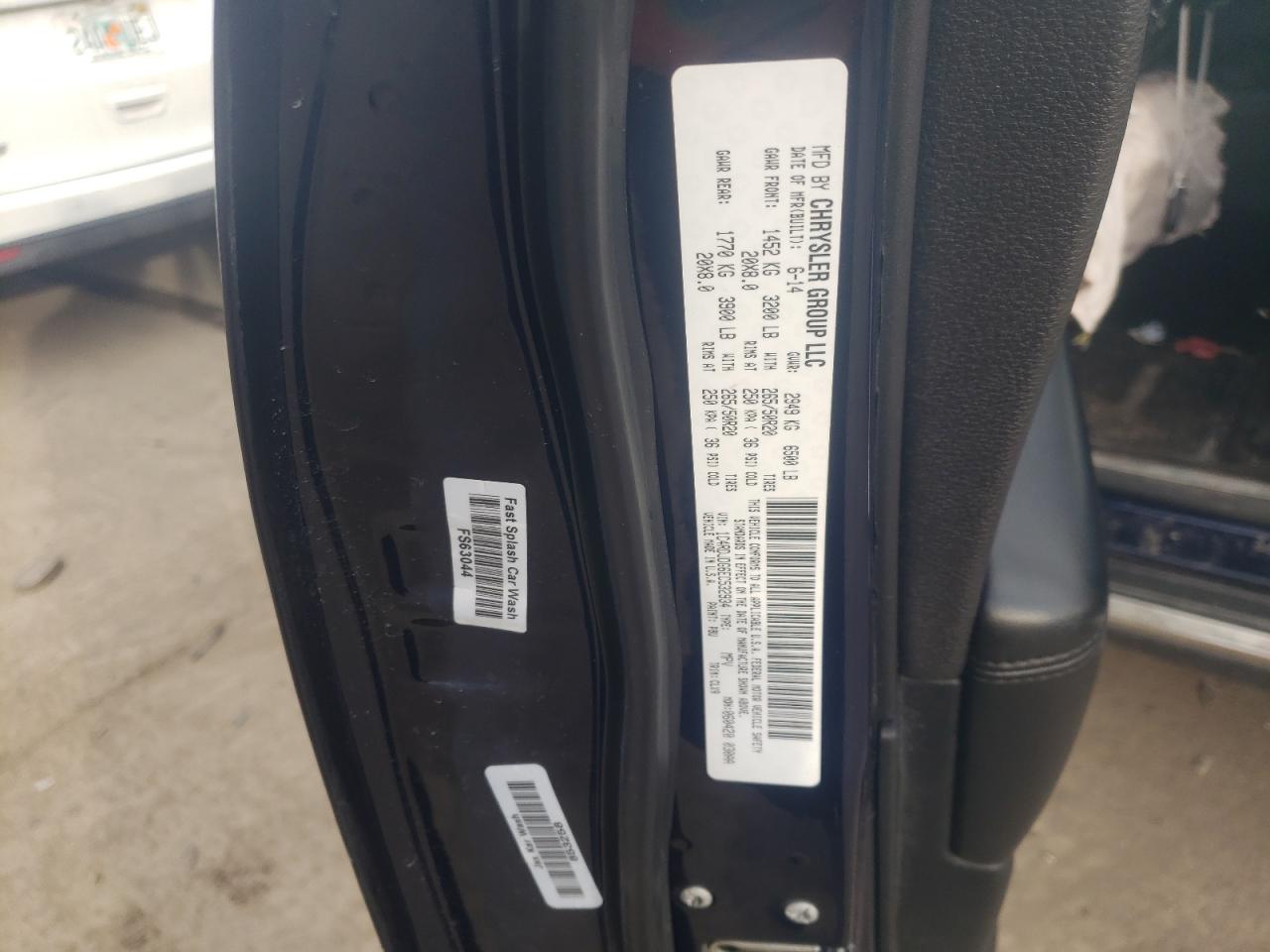 Photo 10 from auction – 2014 DODGE DURANGO LI with VIN 1C4RDJDG6EC532934