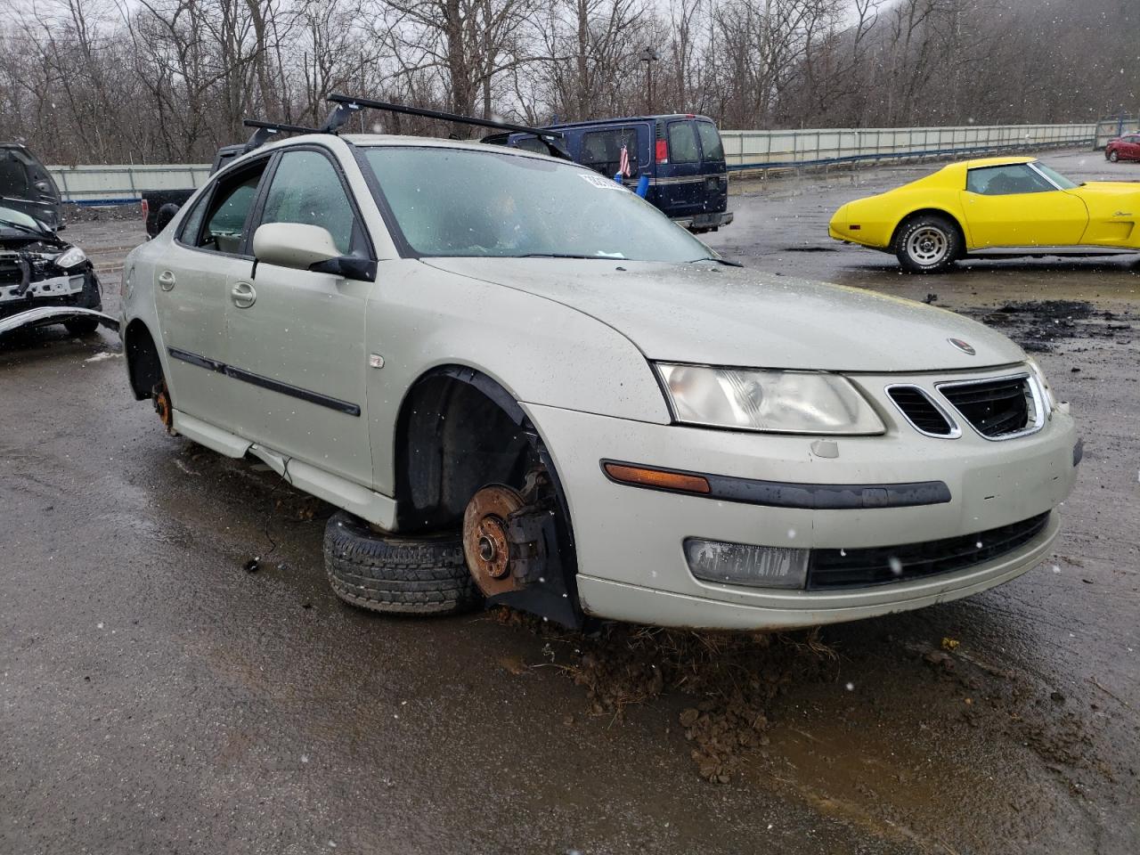 SAAB 9-3 2006 with VIN YS3FD49Y461025719 - Photo from auction