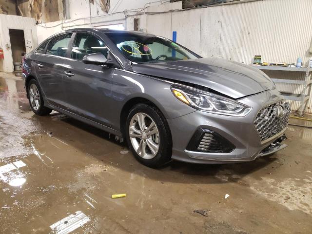 HYUNDAI SONATA LIM 2019 with VIN 5NPE34AF8KH790385 - Photo from auction