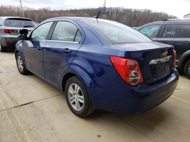 Photo 3 from auction – 2014 CHEVROLET SONIC LT with VIN 1G1JC5SH0E4202910