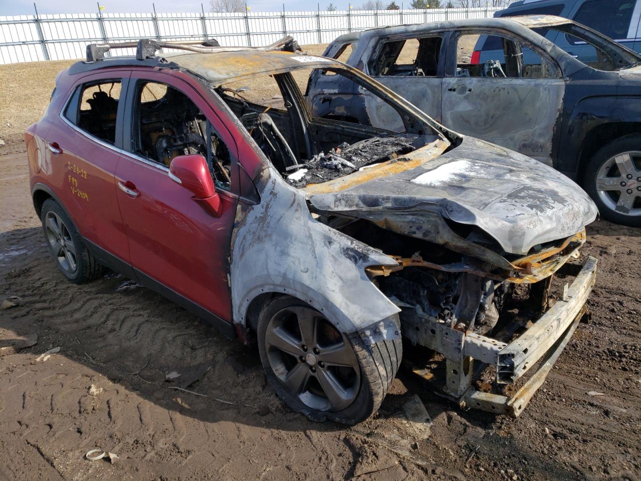 BUICK ENCORE CON 2014 with VIN KL4CJFSB2EB562404 - Photo from auction