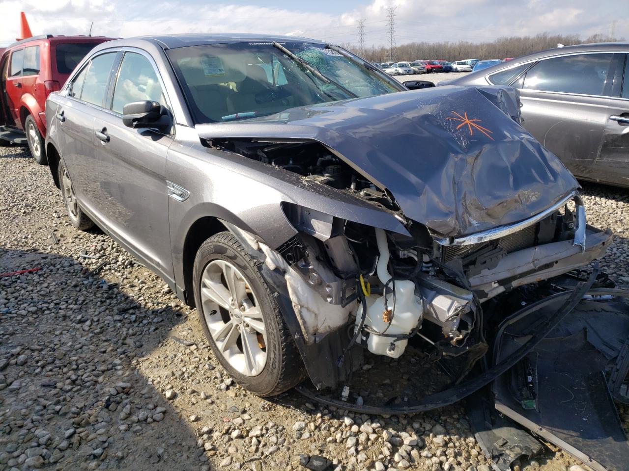 FORD TAURUS SEL 2013 with VIN 1FAHP2E84DG200732 - Photo from auction