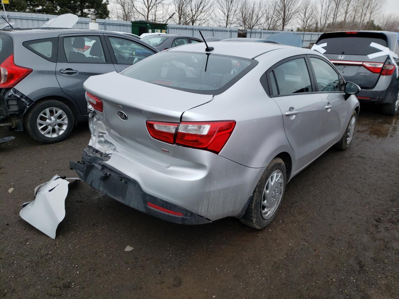 Photo 4 from auction – 2014 KIA RIO LX with VIN KNADM4A36E6399262