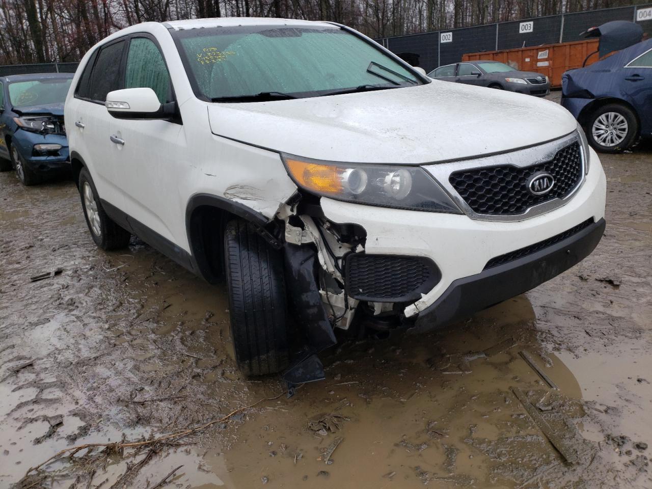 KIA SORENTO BA 2012 with VIN 5XYKT3A19CG273283 - Photo from auction