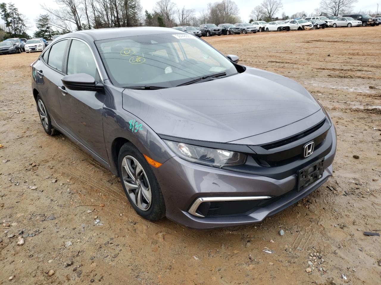 HONDA CIVIC LX 2020 with VIN 2HGFC2F63LH520719 - Photo from auction