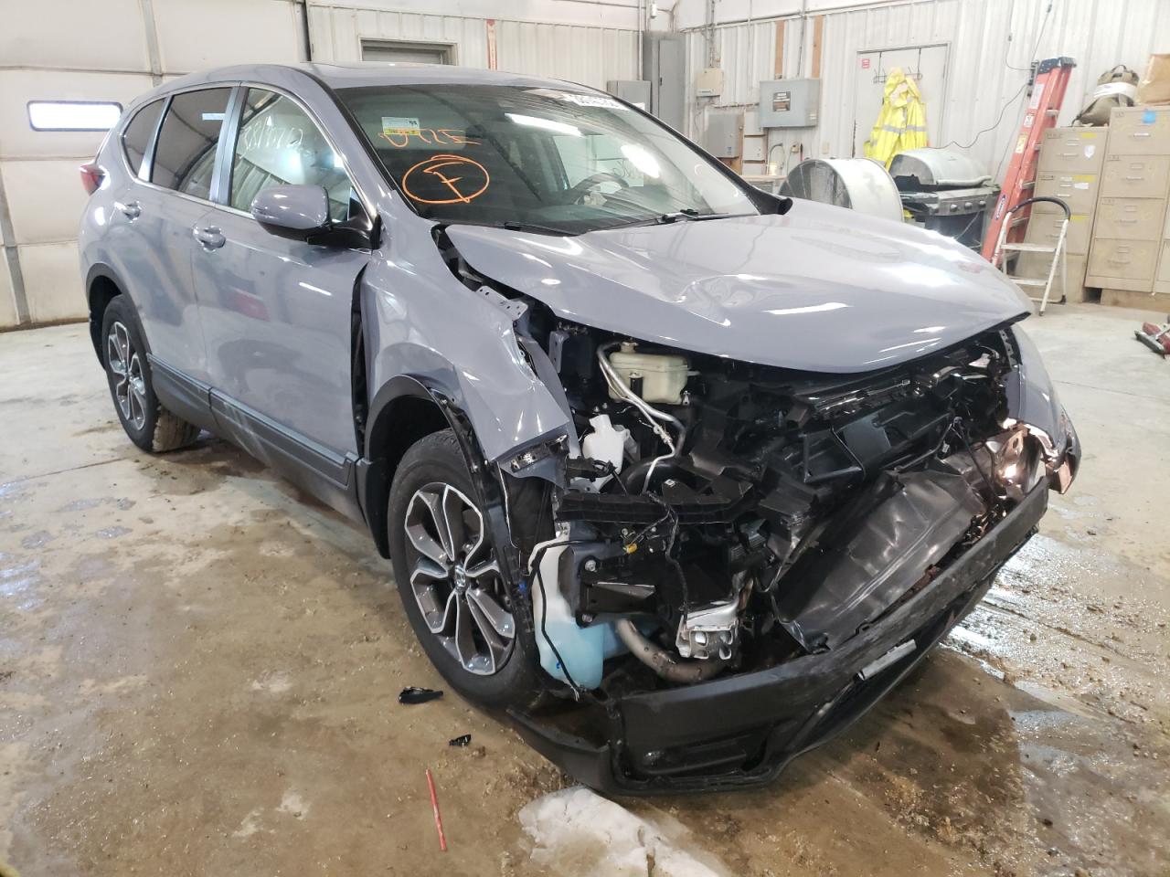 Photo 1 from auction – 2021 HONDA CR-V EX with VIN 7FARW2H53ME017601