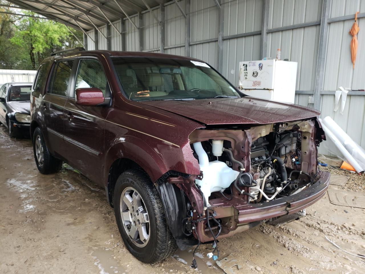Photo 1 from auction – 2009 HONDA PILOT TOUR with VIN 5FNYF38879B008012