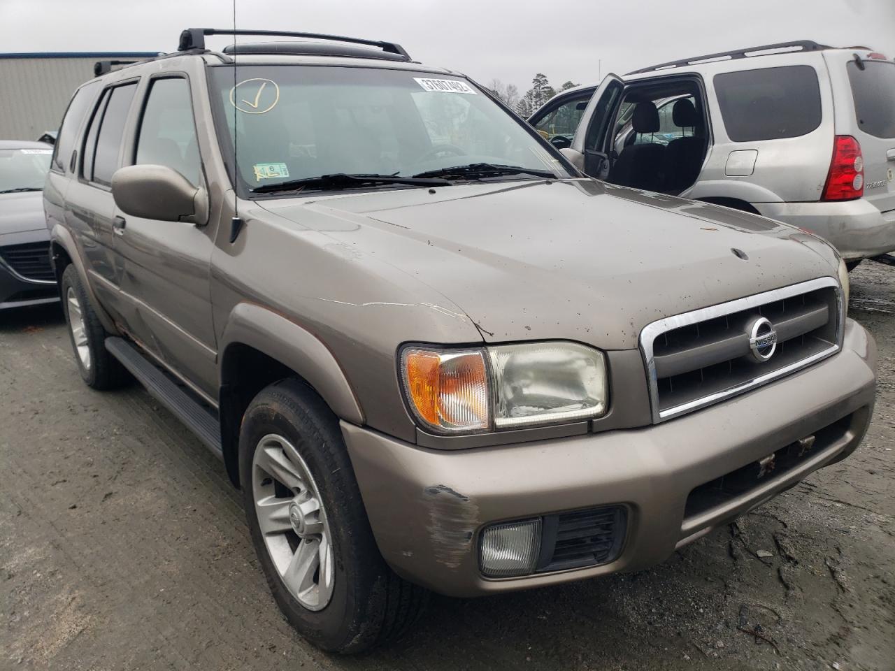 Photo 1 from auction – 2002 NISSAN PATHFINDER with VIN JN8DR09YX2W704789