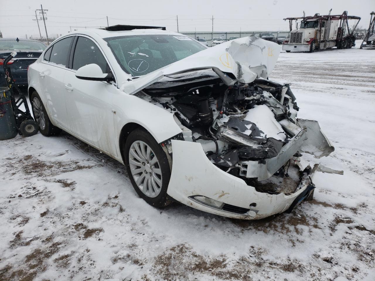 BUICK REGAL CXL 2011 with VIN W04GS5EC4B1009722 - Photo from auction