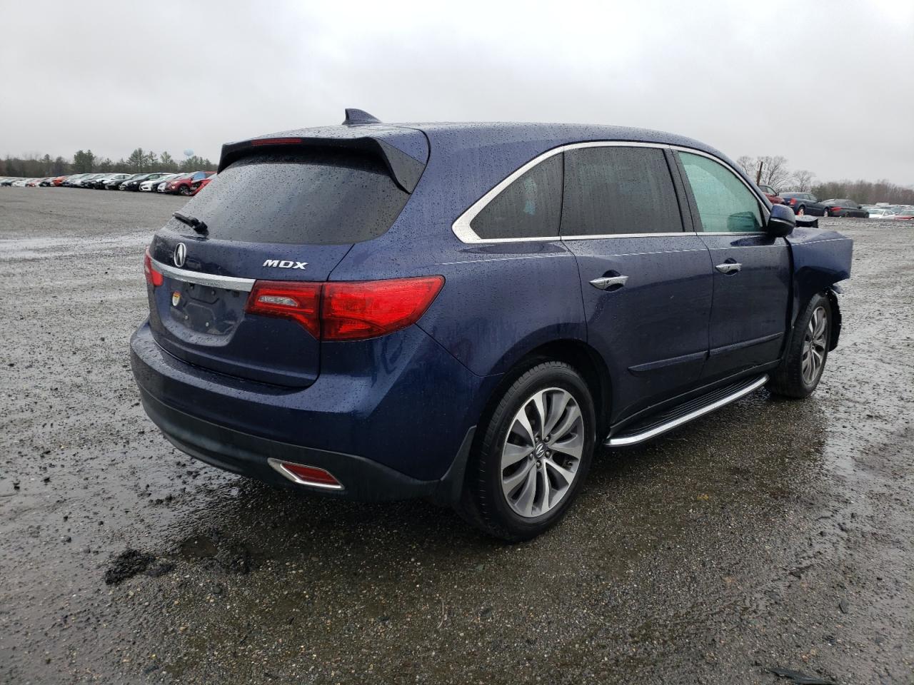 Photo 4 from auction – 2014 ACURA MDX TECHNO with VIN 5FRYD3H40EB004394