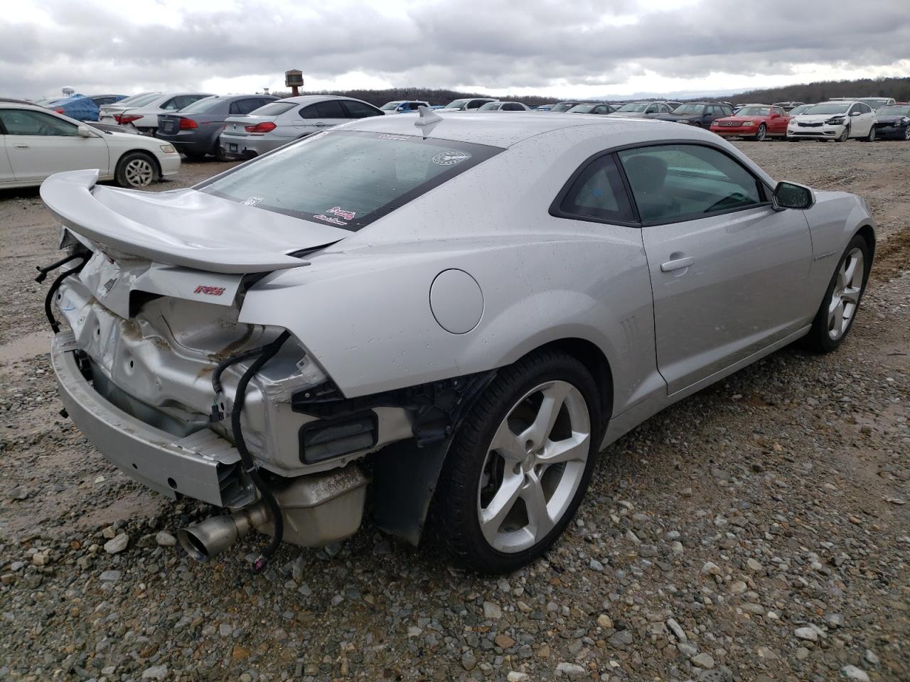 Photo 4 from auction – 2015 CHEVROLET CAMARO LT with VIN 2G1FF1E35F9184411