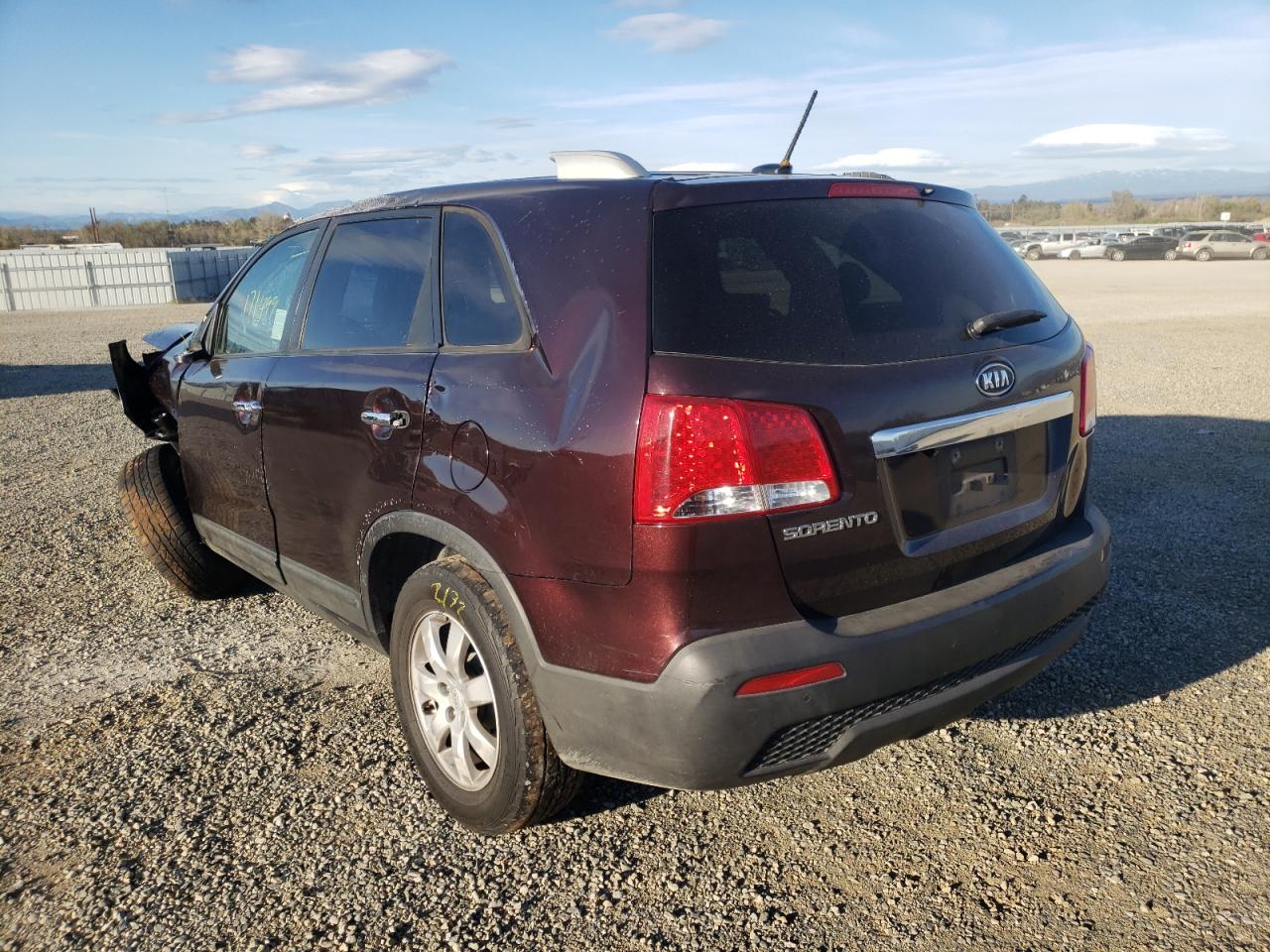 Photo 3 from auction – 2011 KIA SORENTO BA with VIN 5XYKT4A18BG152135