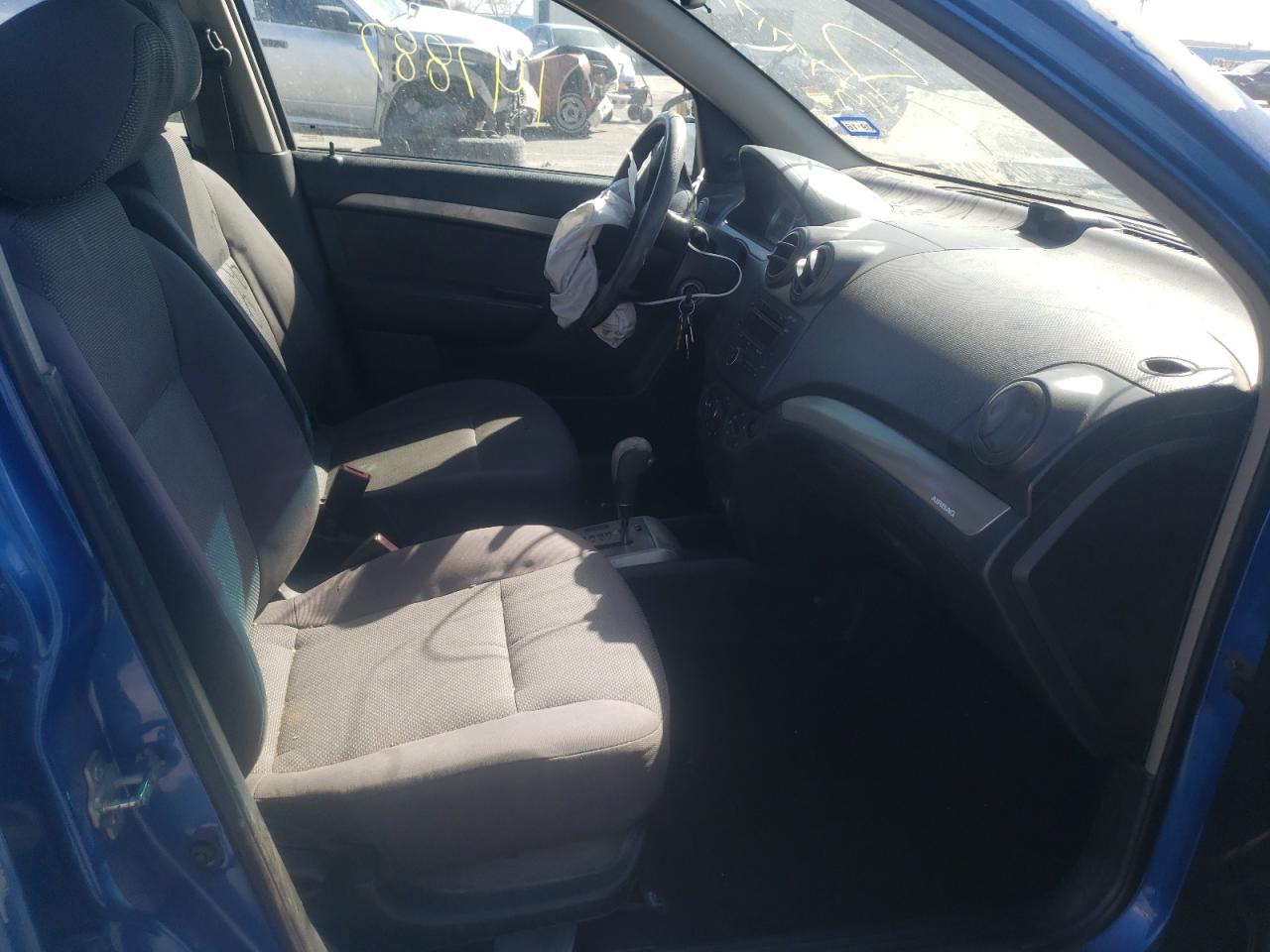 Photo 5 from auction – 2007 CHEVROLET AVEO BASE with VIN KL1TD56687B189996