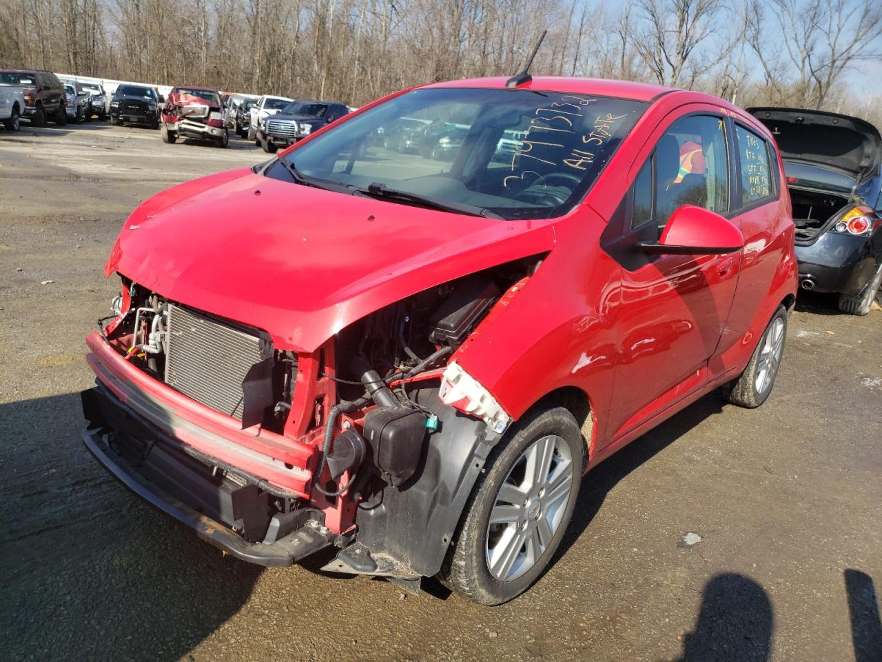 Photo 2 from auction – 2014 CHEVROLET SPARK 1LT with VIN KL8CD6S93EC462339