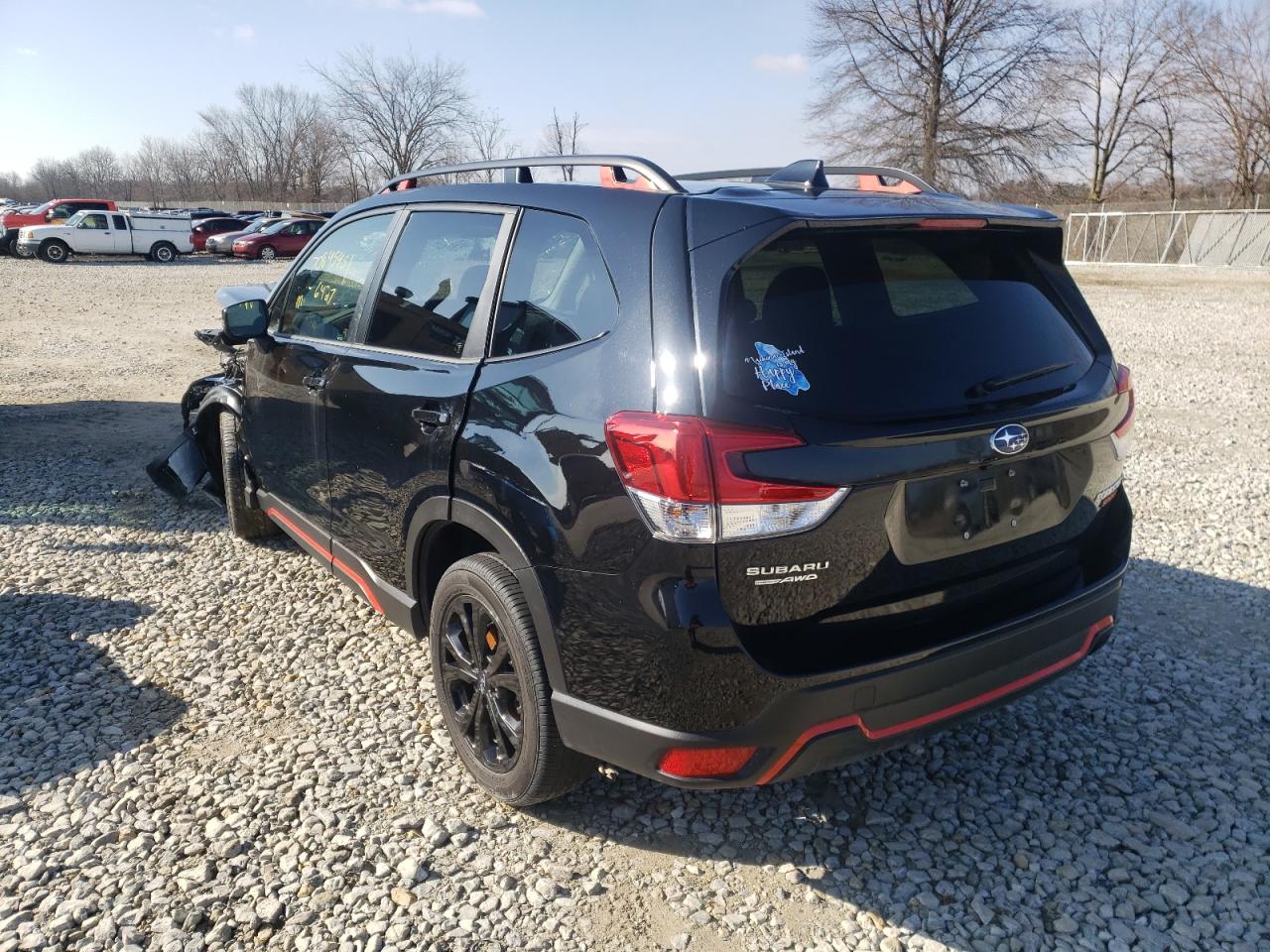 Photo 3 from auction – 2020 SUBARU FORESTER S with VIN JF2SKALC9LH609268