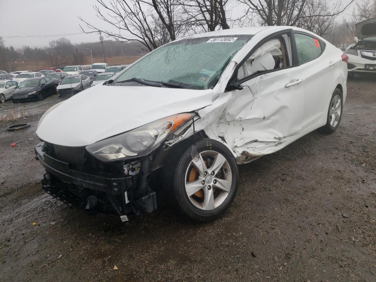 Photo 2 from auction – 2012 HYUNDAI ELANTRA GL with VIN 5NPDH4AE1CH111191