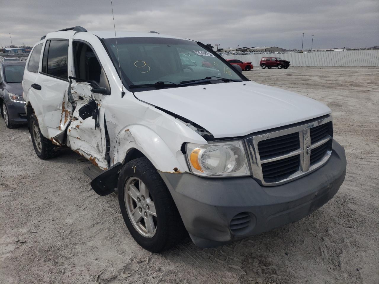 DODGE DURANGO SX 2007 with VIN 1D8HB38P27F562023 - Photo from auction