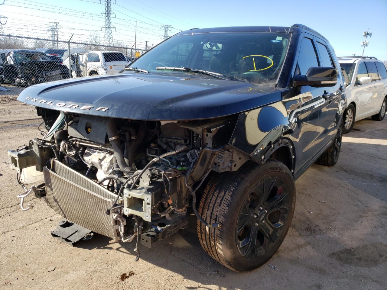 Photo 2 from auction – 2019 FORD EXPLORER S with VIN 1FM5K8GT6KGA85303