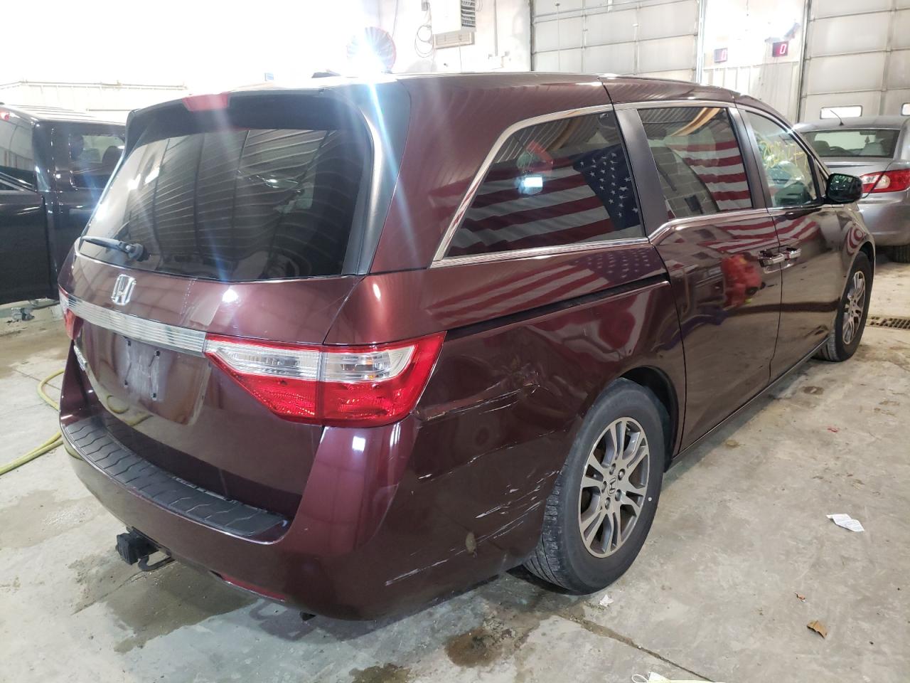 Photo 4 from auction – 2011 HONDA ODYSSEY EX with VIN 5FNRL5H62BB009145