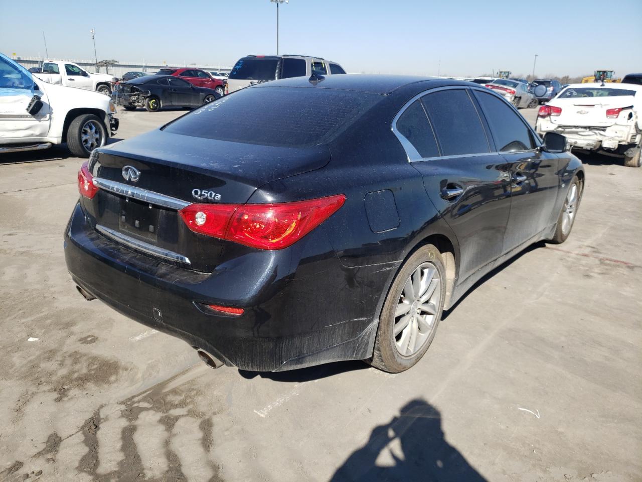 Photo 4 from auction – 2015 INFINITI Q50 BASE with VIN JN1BV7AP7FM355282