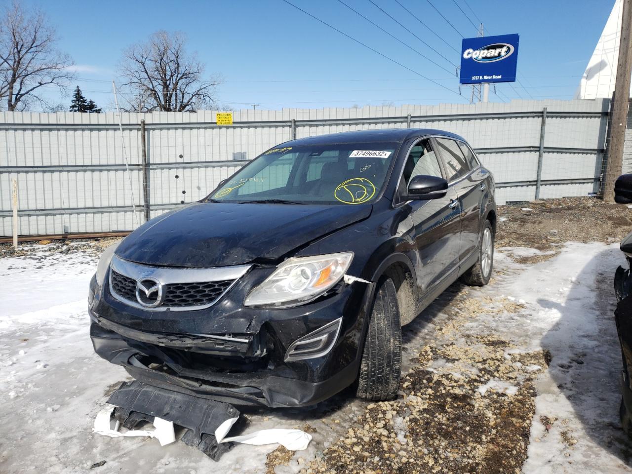 Photo 2 from auction – 2012 MAZDA CX-9 with VIN JM3TB2DV6C0339155