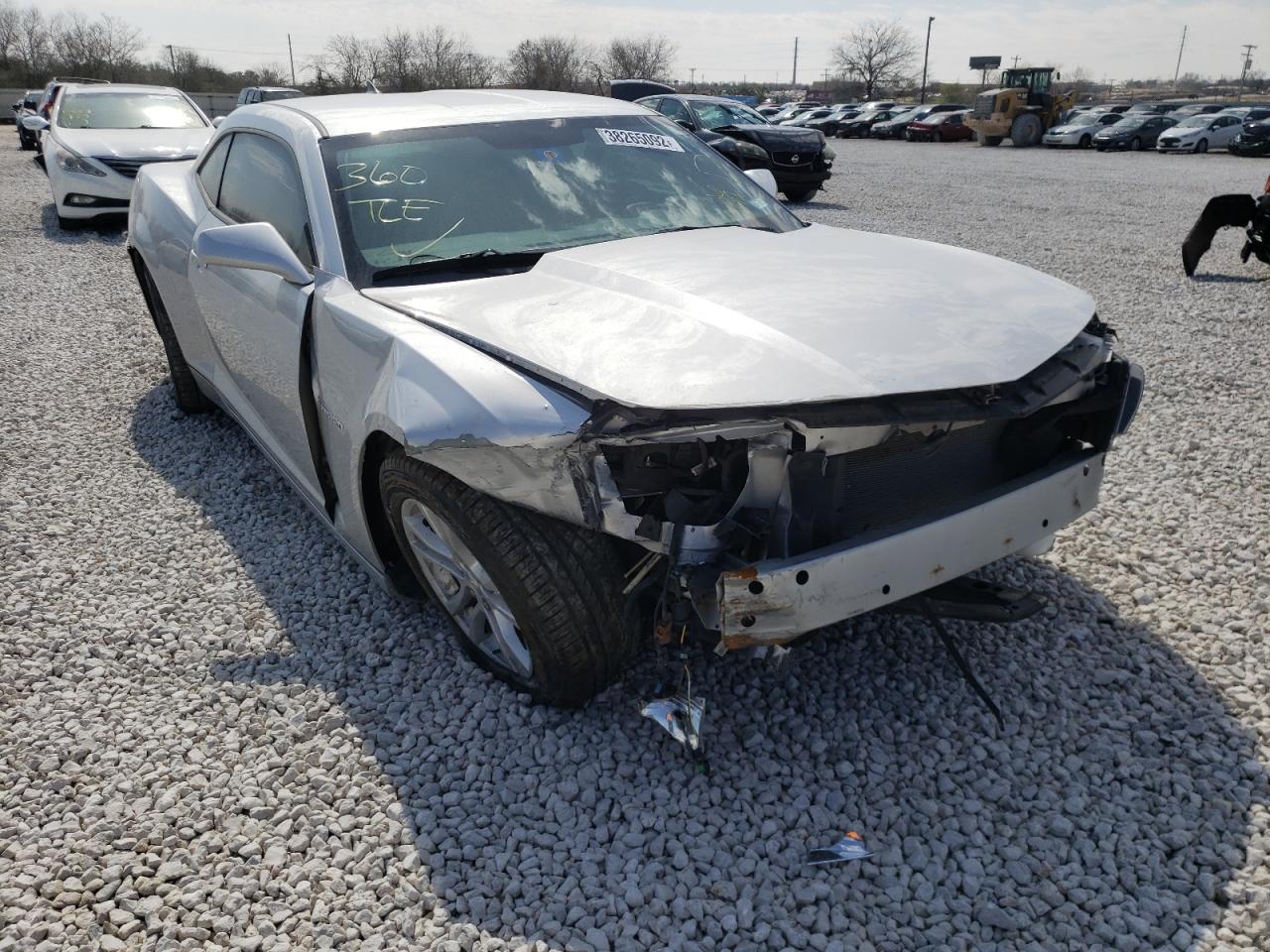 CHEVROLET CAMARO LS 2015 with VIN 2G1FB1E35F9306177 - Photo from auction