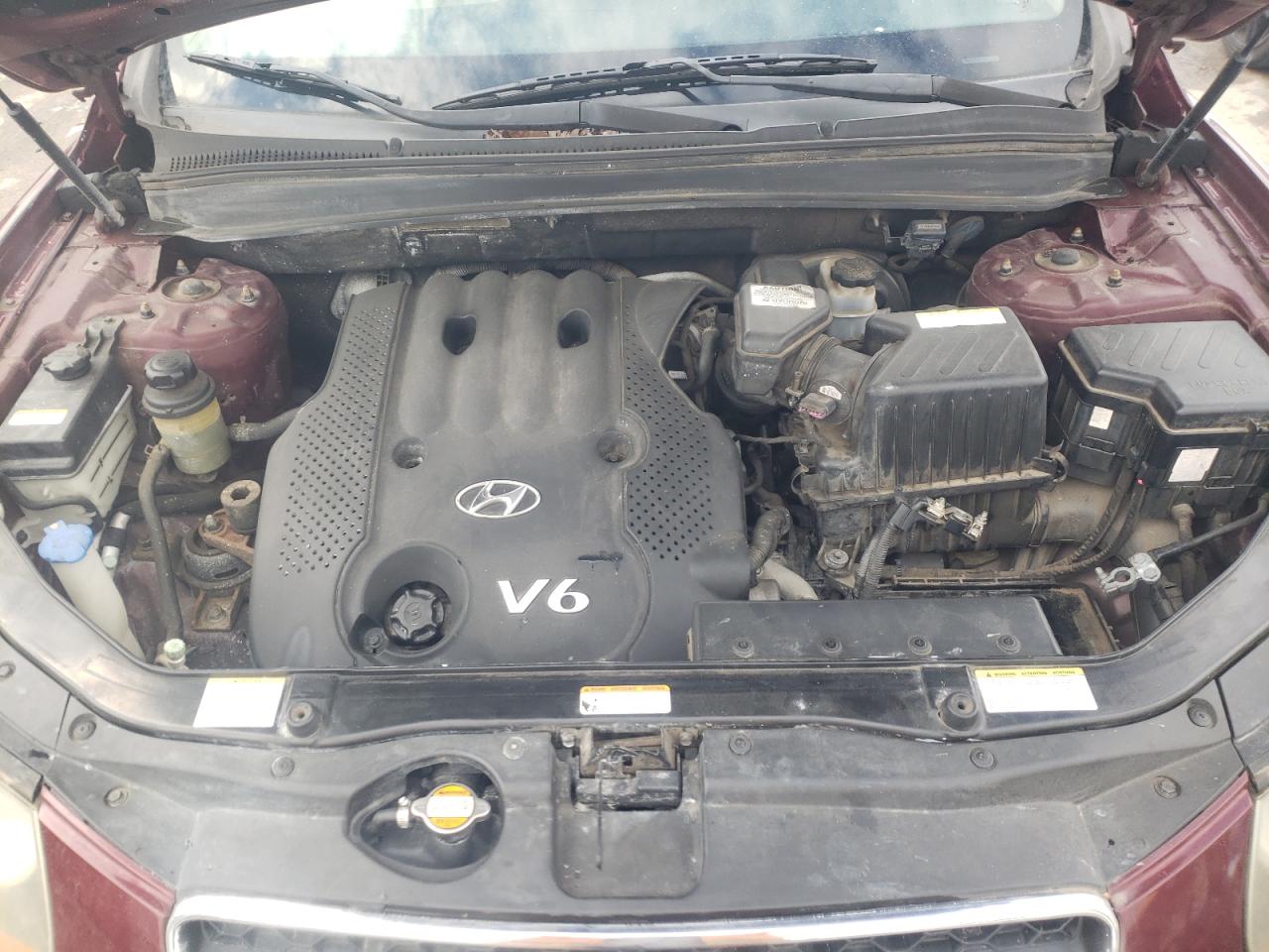 Photo 7 from auction – 2007 HYUNDAI SANTA FE G with VIN 5NMSG13D27H105416