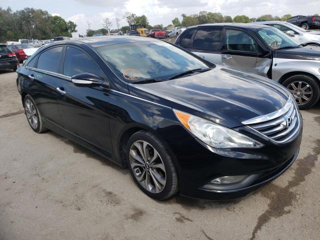 HYUNDAI SONATA SE 2014 with VIN 5NPEC4AC5EH826253 - Photo from auction