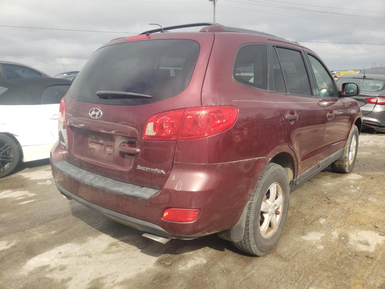 Photo 4 from auction – 2007 HYUNDAI SANTA FE G with VIN 5NMSG13D27H105416
