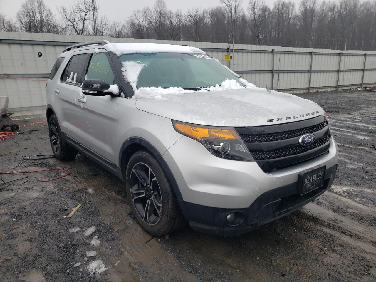 FORD EXPLORER S 2014 with VIN 1FM5K8GT0EGB48321 - Photo from auction