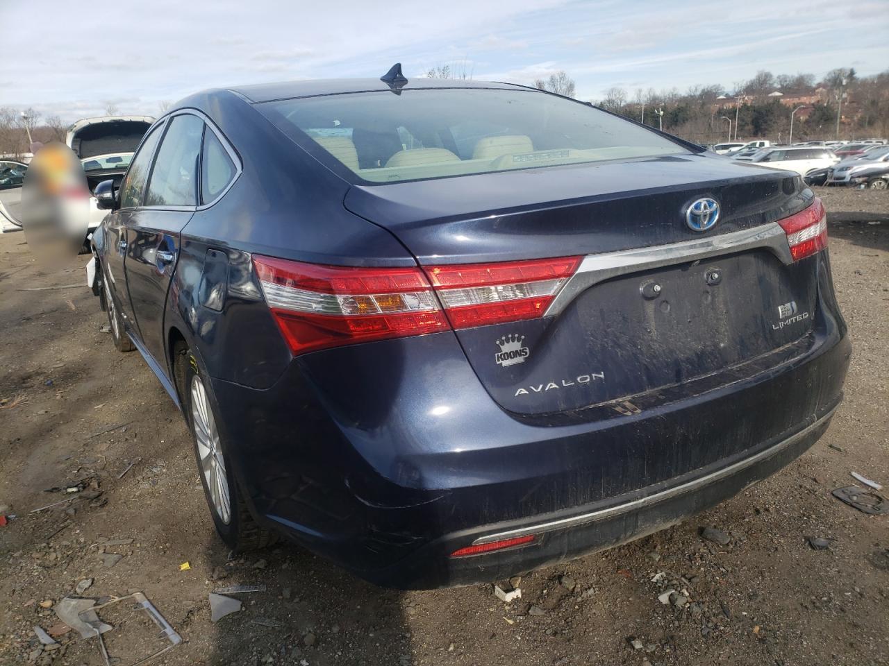Photo 3 from auction – 2015 TOYOTA AVALON HYB with VIN 4T1BD1EB5FU035854