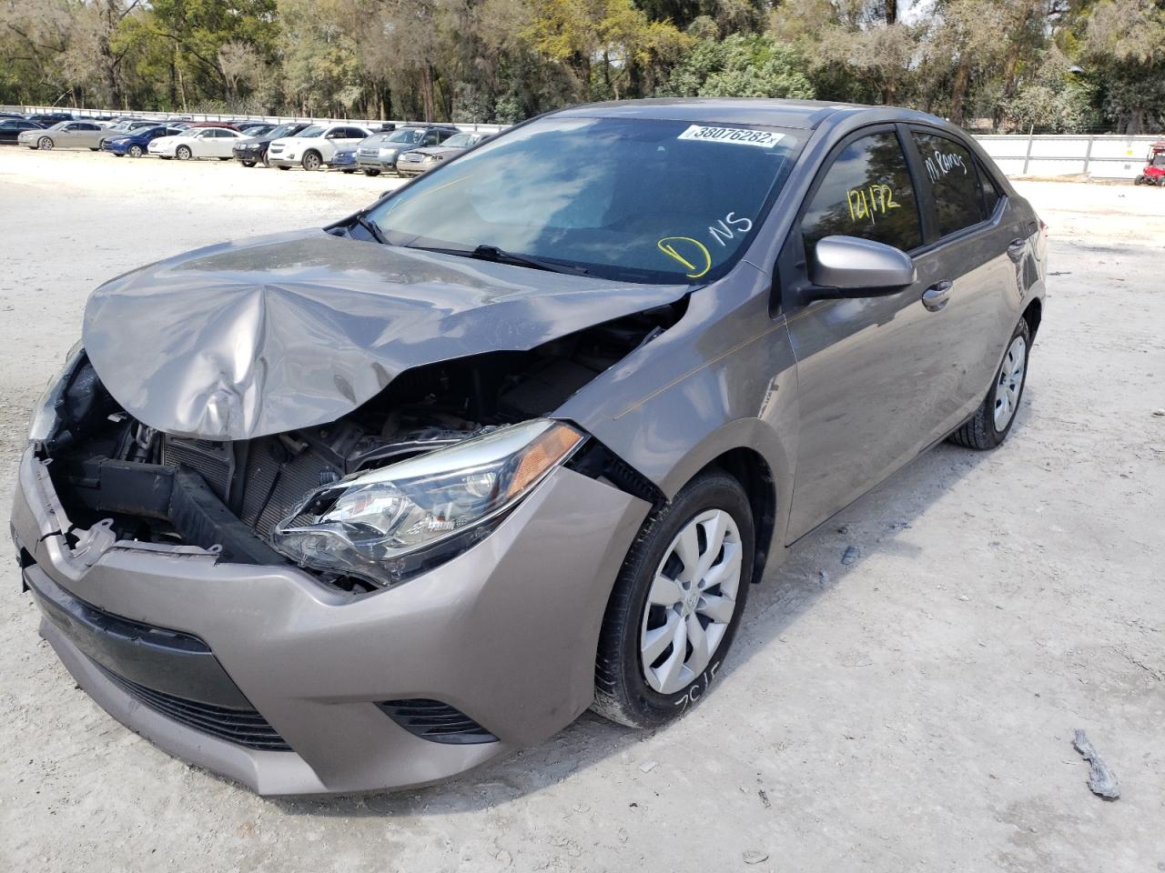 Photo 2 from auction – 2016 TOYOTA COROLLA LE with VIN 2T1BURHE2GC546669