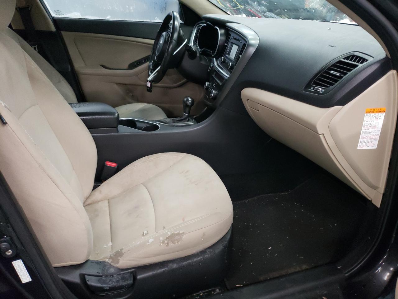 Photo 5 from auction – 2015 KIA OPTIMA HYB with VIN KNAGM4AD4F5087101