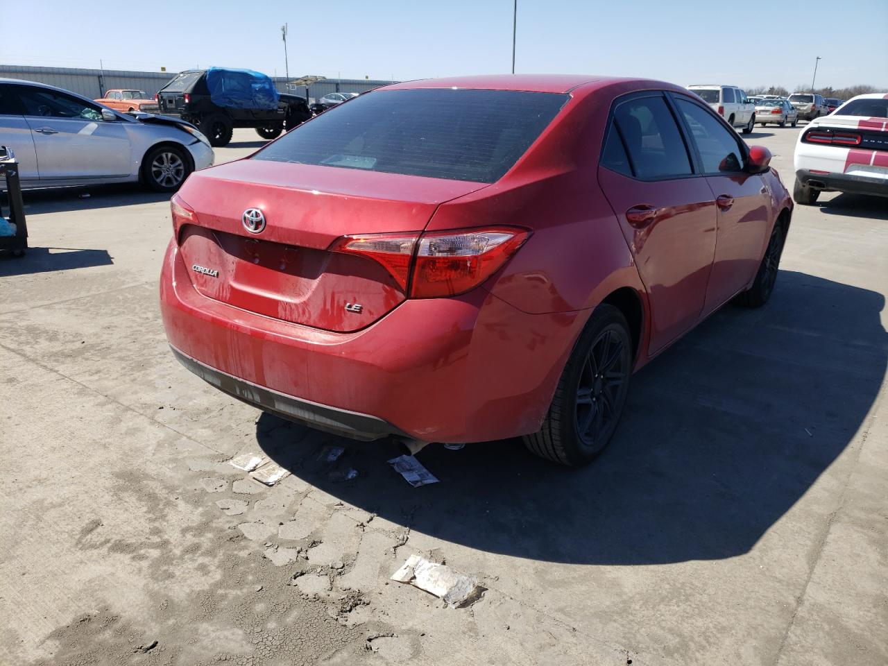 Photo 4 from auction – 2017 TOYOTA COROLLA L with VIN 5YFBURHE3HP638696