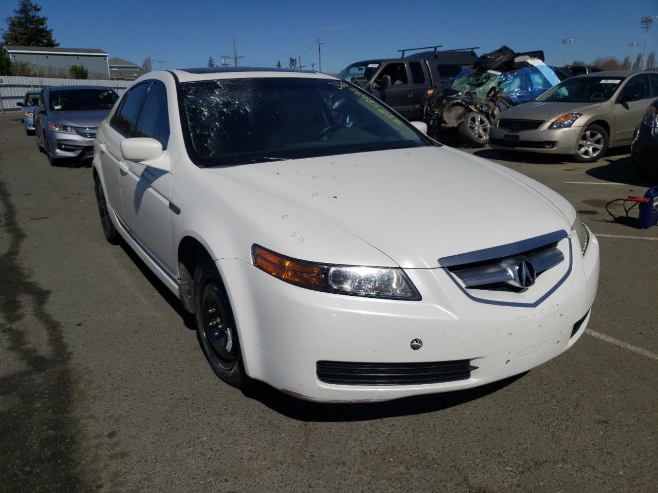 ACURA TL 2005 with VIN 19UUA66275A047586 - Photo from auction