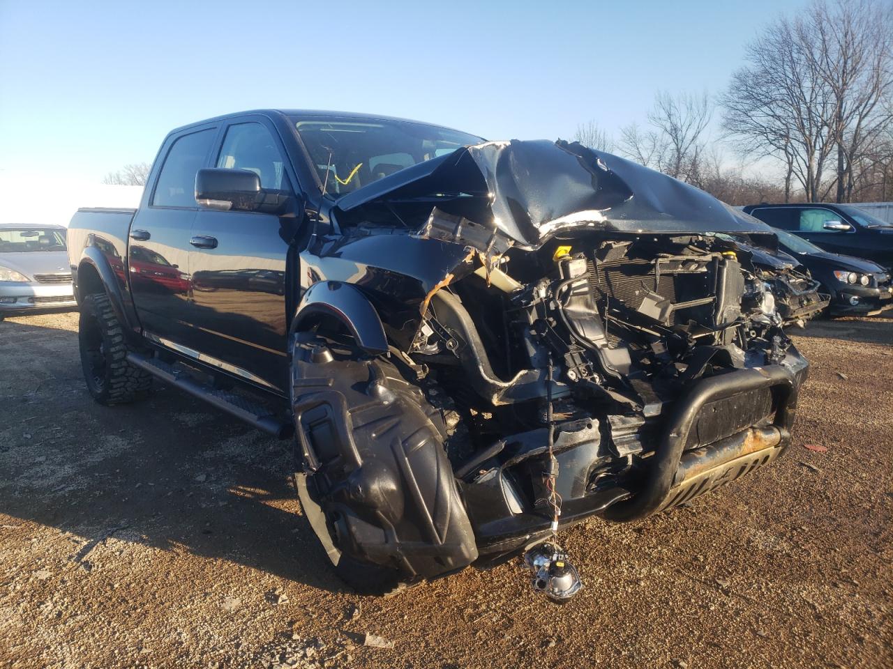 RAM 1500 SPORT 2015 with VIN 1C6RR7MT0FS649182 - Photo from auction