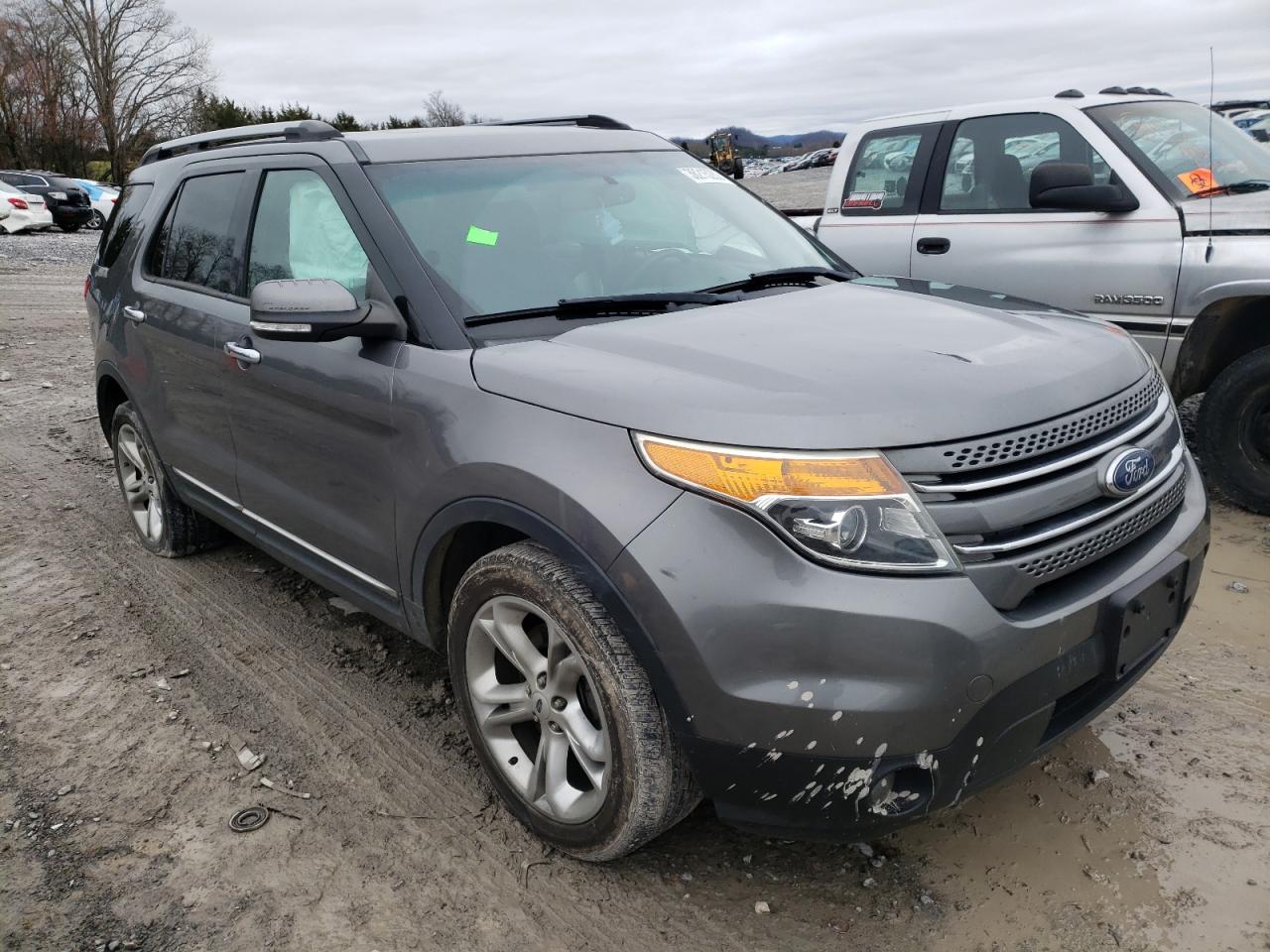 FORD EXPLORER L 2014 with VIN 1FM5K8F86EGC48999 - Photo from auction