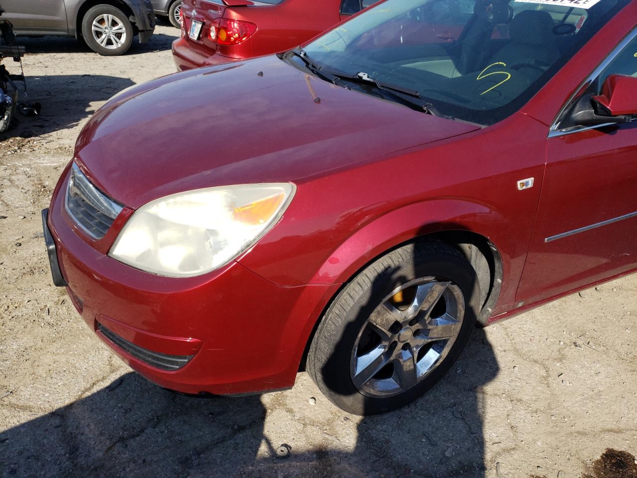 Photo 9 from auction – 2008 SATURN AURA XE with VIN 1G8ZS57B98F224344