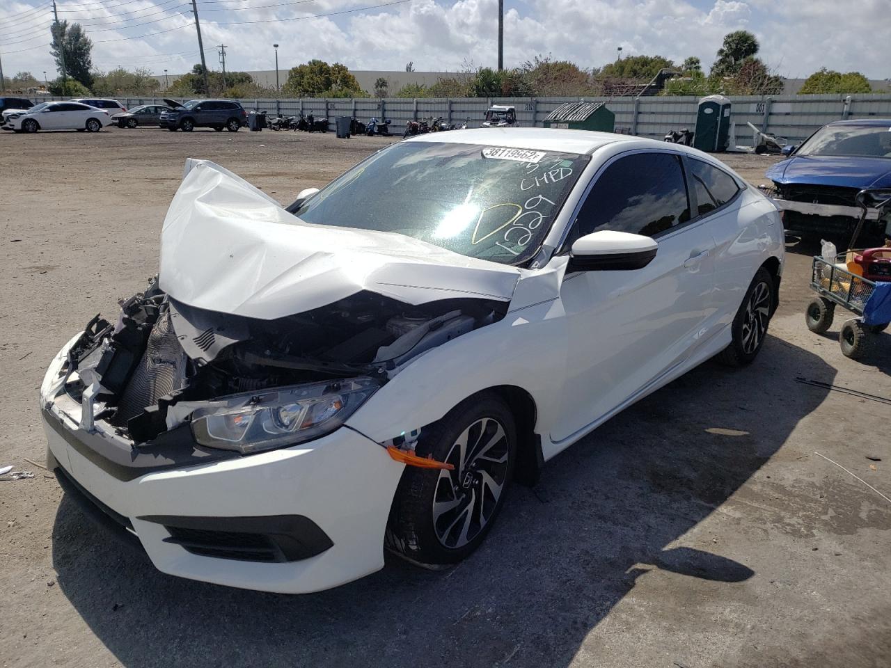 Photo 2 from auction – 2017 HONDA CIVIC LX with VIN 2HGFC4B59HH301229