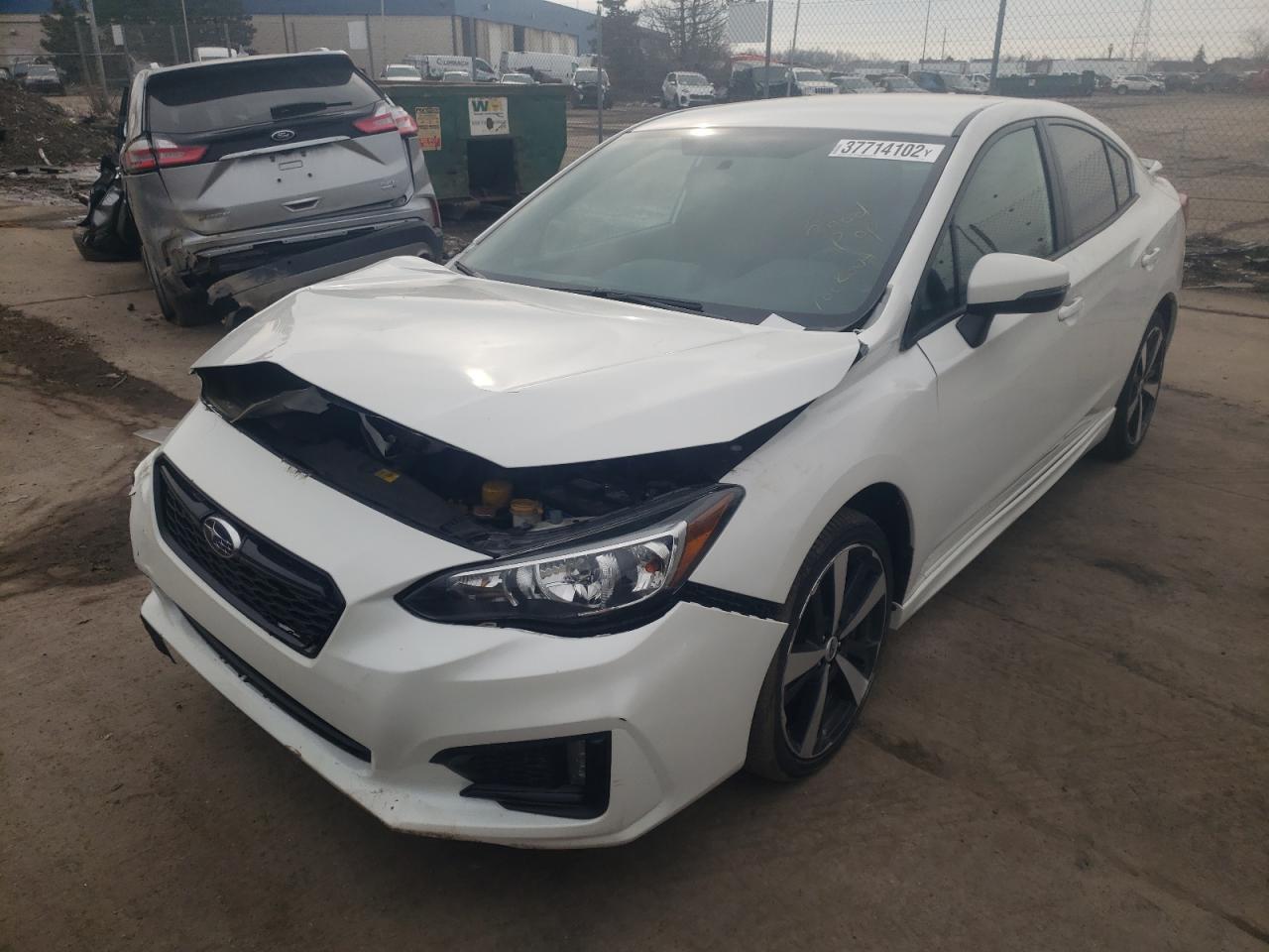 Photo 2 from auction – 2018 SUBARU IMPREZA SP with VIN 4S3GKAK64J3619569