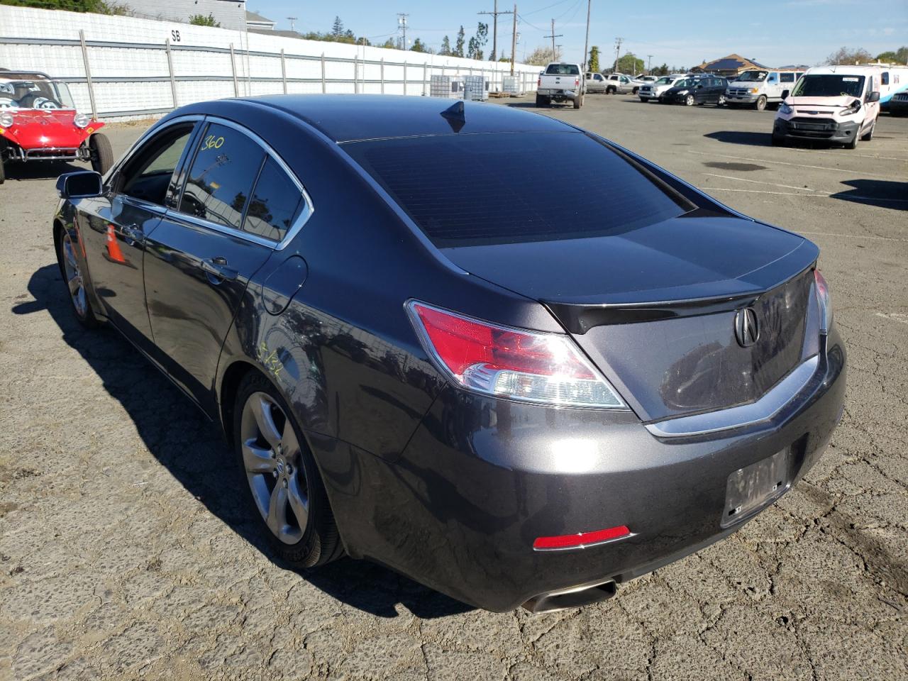Photo 3 from auction – 2012 ACURA TL with VIN 19UUA9F54CA000590