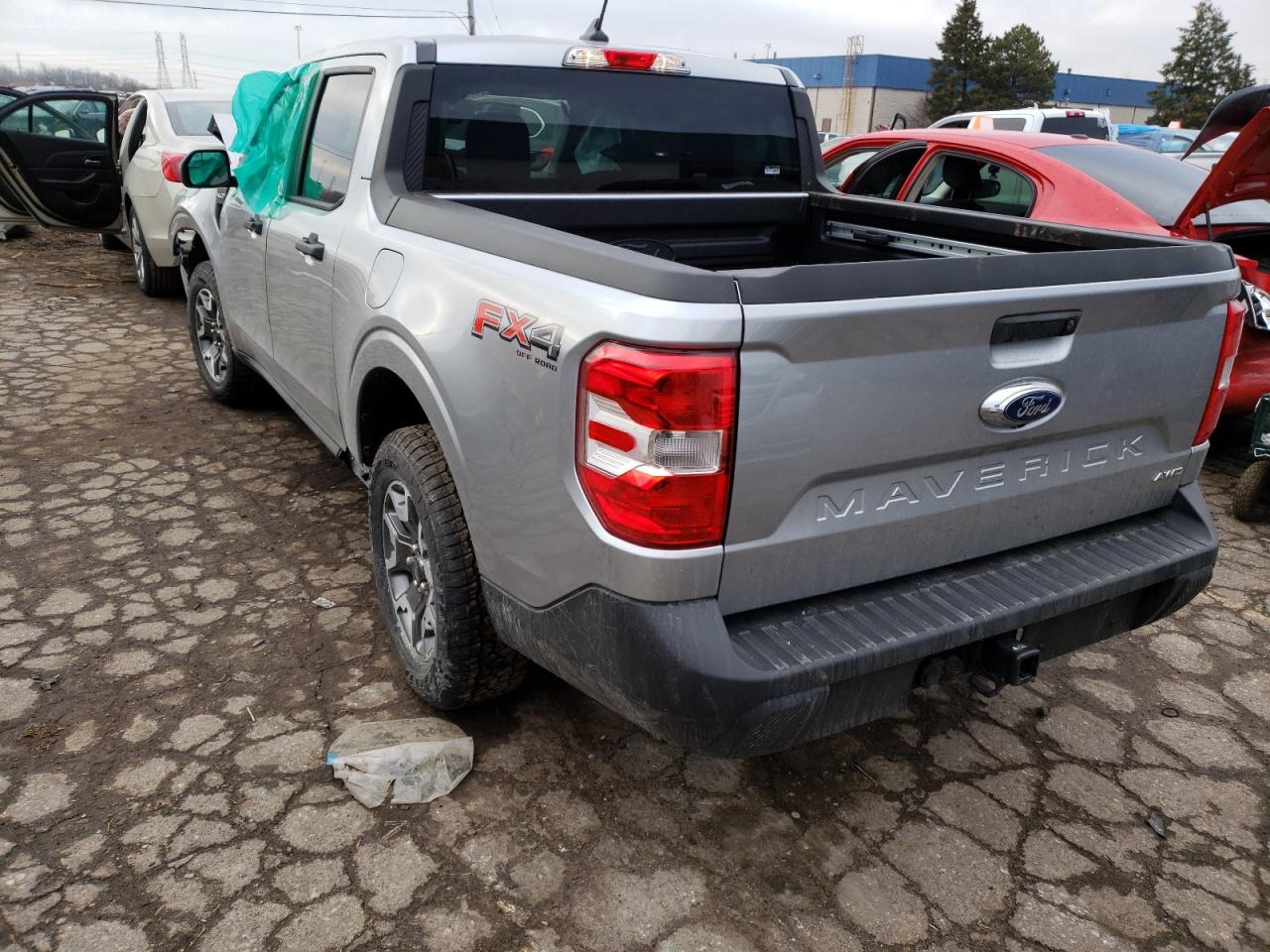 Photo 3 from auction – 2022 FORD MAVERICK X with VIN 3FTTW8F95NRA04570