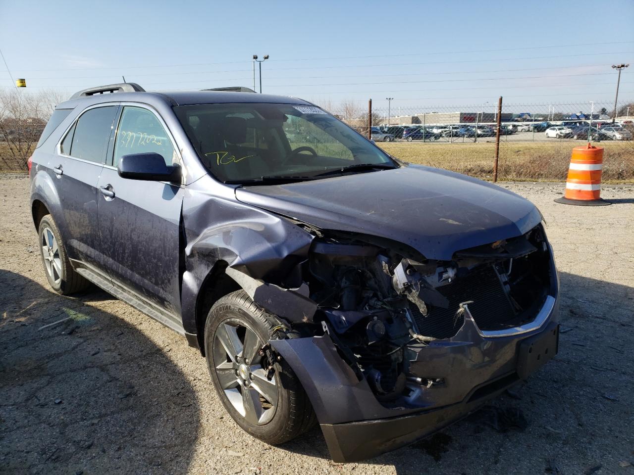 CHEVROLET EQUINOX LT 2013 with VIN 2GNFLEEK7D6252583 - Photo from auction