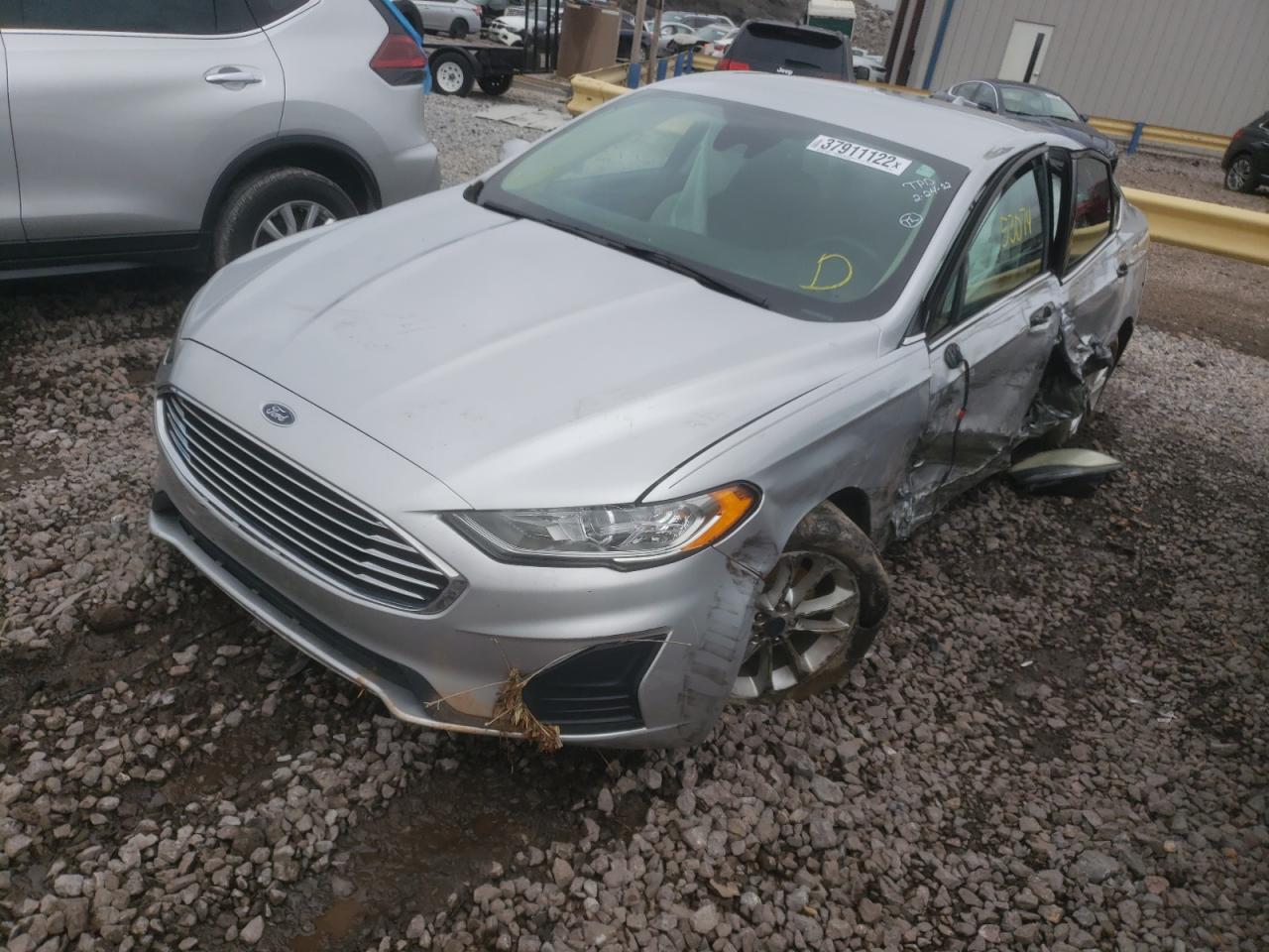 Photo 2 from auction – 2019 FORD FUSION SE with VIN 3FA6P0HD0KR169263