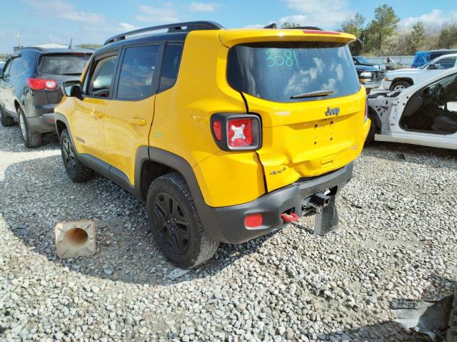 Photo 3 from auction – 2018 JEEP RENEGADE T with VIN ZACCJBCB8JPH59221