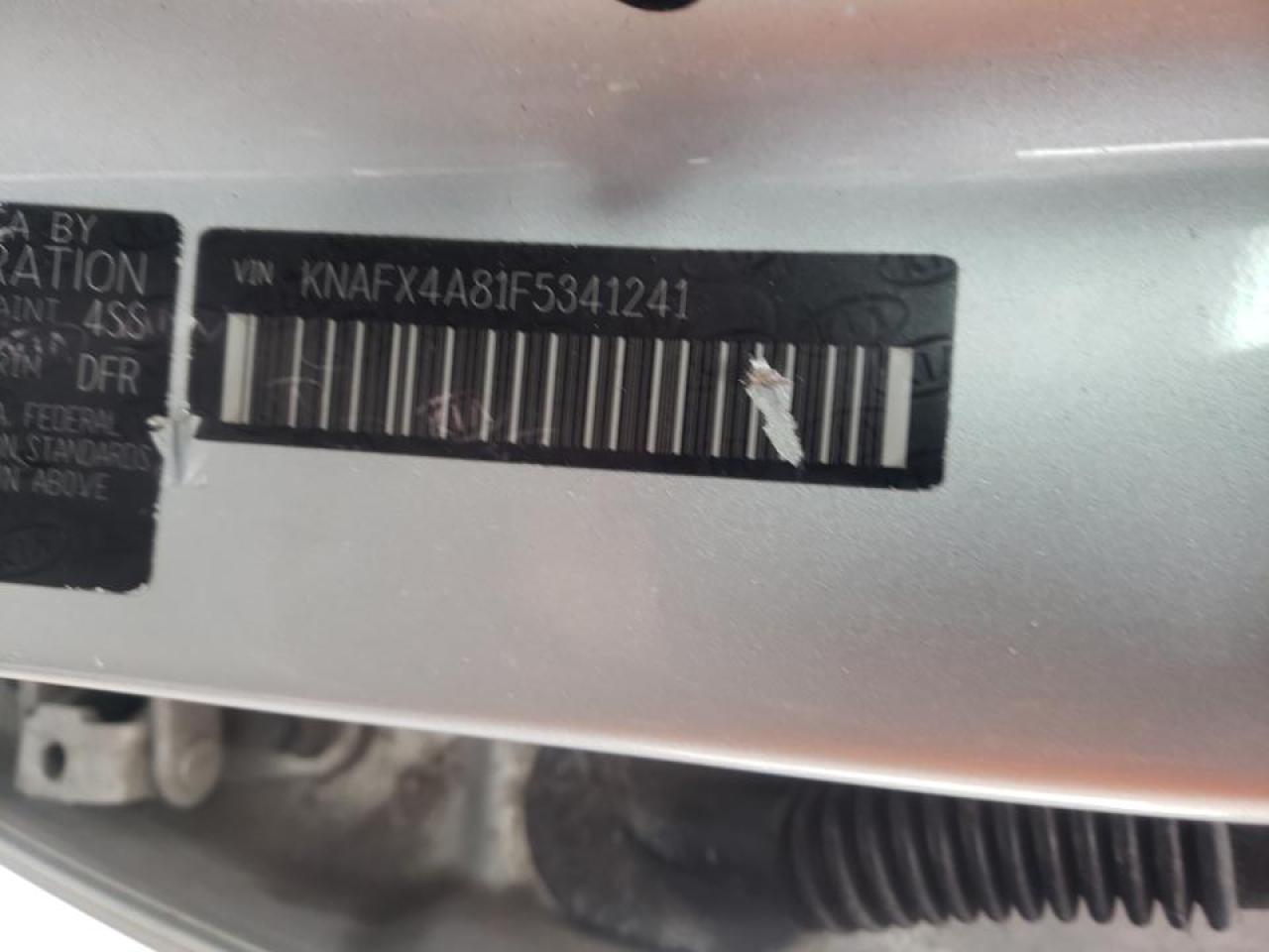 Photo 10 from auction – 2015 KIA FORTE EX with VIN KNAFX4A81F5341241
